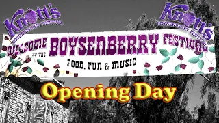 Knott's Boysenberry Festival 2022 Opening Day | 20 Minute Challenge with Grande Nachos | Food Review