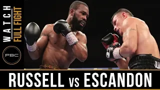 Russell vs Escandon FULL FIGHT: May 20, 2017 - PBC on Showtime