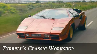 Catching up with The Italian Jobs - Ferrari & Lamborghini Restorations | Tyrrell's Classic Workshop