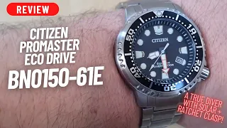 REVIEW: CITIZEN PROMASTER ECO DRIVE 44MM BN0150-61E DIVERS 200M WATCH