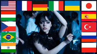 Wednesday Addams goes to the dance in 14 different languages