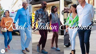 The Real Elegance of Italians - Street Style Milan