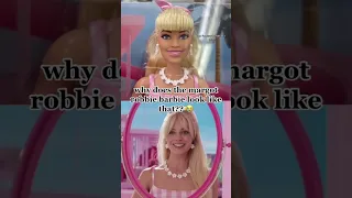 margot robbie as a barbie doll?? 😂