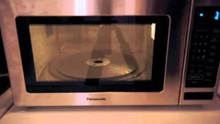 Microwave DVD Fun