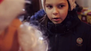 Новогодние подарки детям Донбасса 2020г. (пос. Горное) "Пища жизни. Донецк"