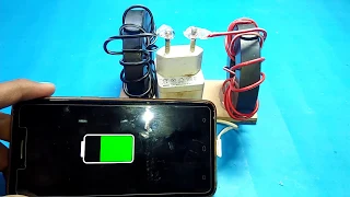 how to make free energy mobile phone charger with magnets new experiment