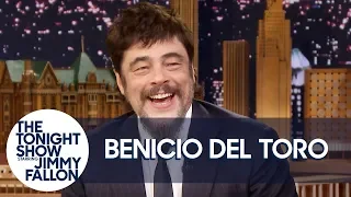 Benicio Del Toro Reacts to Guardians of the Galaxy Fans "Riding Him" at Disneyland