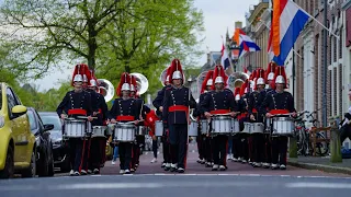 Kamper Trompetter korps - Koningsdag 2024”Straatparade Kampen Geerstraat”