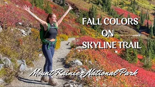 Skyline Trail, Mount Rainier National Park - Amazing Fall Hikes Washington   4K