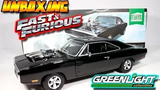 UNBOXING - DOM`S CHARGER GREENLIGHT "ESCALA 1/18" - FAST & FURIOUS