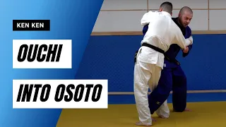 Ken Ken Ouchi Gari into Osoto Gari