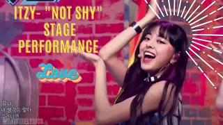 ITZY "NOT SHY" All STAGE PERFORMANCE