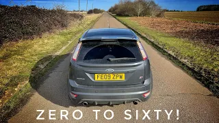 How fast is my standard Mk2 Ford Focus ST to 60mph?