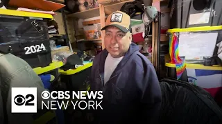 Bronx street vendor says he's living in a storage unit after he was hit with DSNY fines