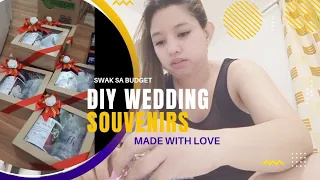 DIY WEDDING SOUVENIR FOR PRINCIPAL SPONSORS