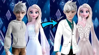 Elsa and Jack Frost Wedding - Disney Princess GLOW UP