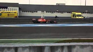 Fernando Alonso, Ferrari F14 T, Jerez 2014