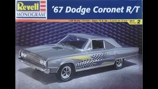 Psychedelic 60's Group Build - Revell/Monogram '67 Coronet R/T 1st Update