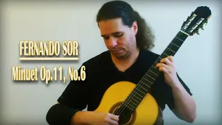 Fernando Sor - Minuet Op.11, No.6
