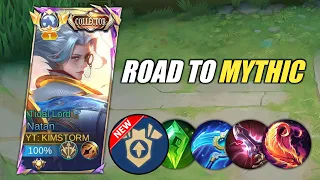 TOP GLOBAL NATAN ROAD TO MYTHIC WITH THESE META ITEMS🔥