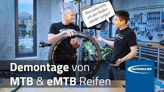 Tipps & Tricks für die Demontage von MTB & eMTB Reifen - So bekommst du störrische Reifen runter