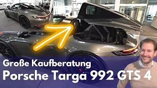 Große Kaufberatung: PORSCHE TARGA 992 GTS 4 2022. Mit dem Porsche Spezialisten Michael Theisen.