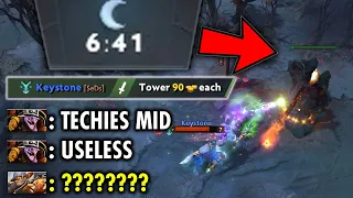 TECHIES MID = USELESS?? This Game will change his mind about techies..