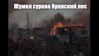 Soviet World War II Song: Шумел сурово брянский лес