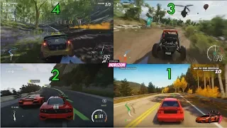 Forza Horizon 4 vs Forza Horizon 3 vs Forza Horizon 2 vs Forza Horizon | Graphics Comparison