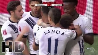 Tottenham Hotspur(2) vs AC Milan(0) All Goals &  Highlights - Audi Cup 2015