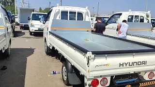 Портербозор - Мошинбозор Хучанд  - Душанбе.  Hyundai Porter intercooler CRDi dump truck part 3