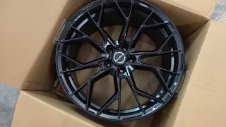 Brixton Radial Forged Wheels RF10 Satin Black Unboxing