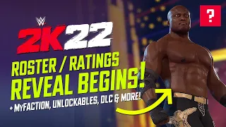 WWE 2K22 Roster Reveal Begins, Ratings Reveal, DLC & First Unlockable!