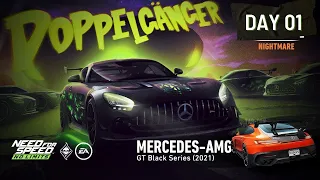 Need For Speed No Limits | 2022 Mercedes-AMG GT Black Series (Doppelganger - Day 1 | Nightmare)