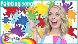 Painting Song! | Arts and Crafts | Kid's Sing and Dance Art Song