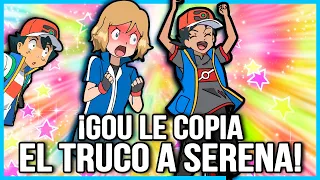 ¡GOU LE COPIA EL TRUCO A SERENA Y LA CARRERA POR EL AMOR DE ASH! POKEMON VIAJES 69 - RESUMEN