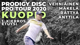 Frisbeegolf Prodigy Disc Pro Tour 2020 KUOPIO - 1. kierros etuysi