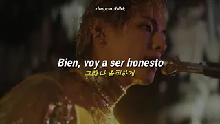 V (뷔) - 'Love Me Again' || (Traducida al español + Hangul Lyrics + MV)