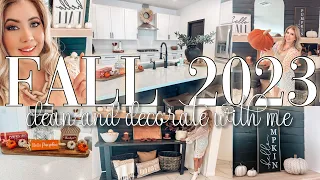 NEW FALL 2023 CLEAN AND DECORATE WITH ME! COZY FALL HOME DECOR