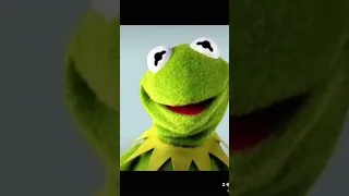 Regular Kermit vs Kermit with guns