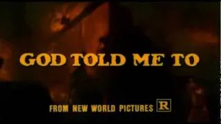 Classic Grindhouse Trailers #2 God Told Me To