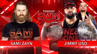 Sami Zayn vs Jimmy Uso (Full Match Part 2/2)