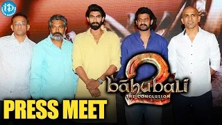 Baahubali The Conclusion Movie Press Meet || S S Rajamouli || Prabhas || Anushka