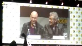 Comic-Con 2013 X-Men Panel: Starfleet meets Middle Earth-Patrick Stewart and Ian McKellen