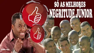 TOP 10 -  AS MELHORES DE -  NEGRITUDE JÚNIOR  - VOL=01