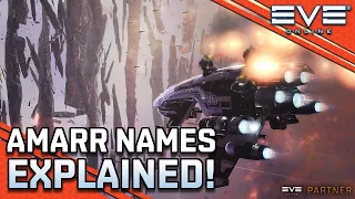 You're Pronouncing MALLER Wrong!! Amarr Names - Explained! || EVE Online