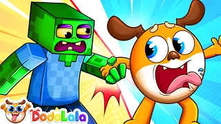 Minecraft World Song 🏰 Baby Fight With Zombie Challenge + More Top Kid Songs by DooDoo & Friends