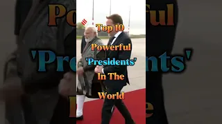 Who are the Top 10 Most Powerful LEADERS in the World? #Shorts #viral #top10