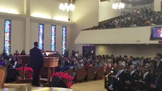 Brandon Gray sings "For the Good of Them" by Milton Brunson at West End SDA Church on 12/29/18