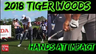TIGER WOODS HANDS AT IMPACT SLOW MOTION DRIVER GOLF SWING 1080 HD